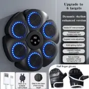 Smart Music Boxing Machine Kids Sport Fitness Training Home Exercise Wall Target