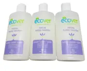 3x Ecover Hand Wash Soap Lavender & Aloe Vera 250ml Plant Based PH Neutral