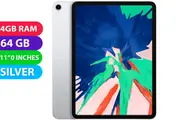 Apple iPad PRO 11" Wifi (64GB, Silver) - Refurbished (Excellent)