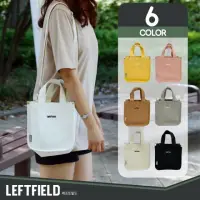 在飛比找momo購物網優惠-【LEFTFIELD】韓國製 百搭輕便兩用吐司包側背包 NO