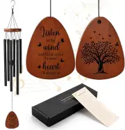 26 Inch Memorial Wind Chimes for Loss of Loved One, Sympathy Gift Wind Chimes fo