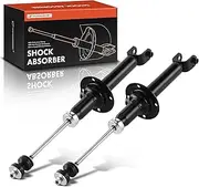 A-Premium Rear Shock Absorber Compatible with Honda Accord 2008-2017 & Acura TSX 2010-2014, Driver and Passenger Side, Replace# 52611TA1A03 2-PC Set
