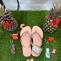 在飛比找蝦皮購物優惠-Havaianas 巴西人字拖 Slim Glitter 拖