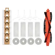 19PCS Accessories Kit for M30 Pro C107 Robot Vacuum Main Side Brush Mop Cloth Hepa Filter Dust Bag Parts