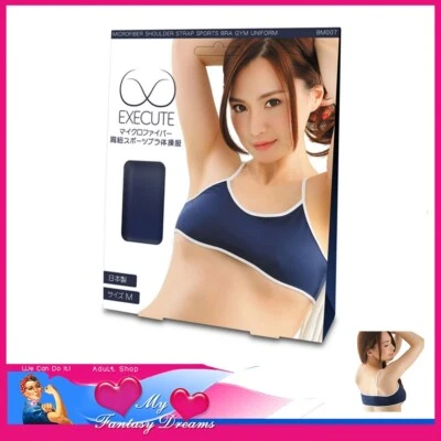 Execute - Shoulder Strap Sports Bra Gym Top Stretchy High Quality Size -10-12 Au