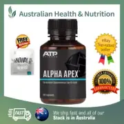 ATP SCIENCE ALPHA APEX 120 CAPSULES + FREE SAME DAY SHIPPING & SAMPLE UBD 04/24