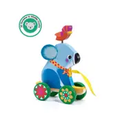 Djeco Wooden Otto Koala Pull Along 24cm Educational Toy Kids/Children 18m+