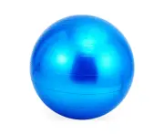 Exercise Ball, Stability Ball, Fitness Ball For Posture, Balance, Yoga, Pilates, Core, & Rehab,Blue,55Cm