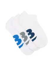 Cushioned Low Cut 3Pk Bonds Socks