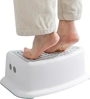 Stable Bathroom Stool - Potty Training Step Stool, Ergonomic Squatting Stool | Kids Potty Squatting Step Stool, Comfortable Position Adjustable Height Toilet Stool for Adults, Seniors and Kids