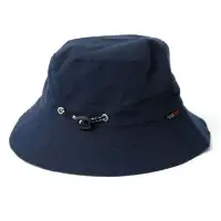 在飛比找momo購物網優惠-【玖飾時尚】休閒伸縮拉繩扣深藍漁夫帽(漁夫帽)