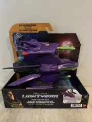 Disney Pixar Lightyear Zurg Fighter Ship and Zurg Figure Toy Story