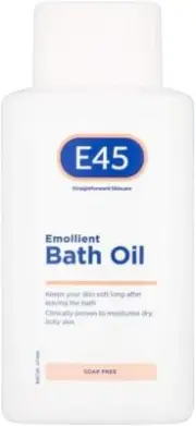 E45 Dermatological Emollient Bath Oil, 500 ml