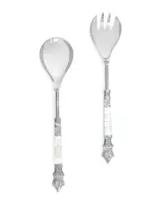 Tiramisu Pearl Tile Salad Server Set