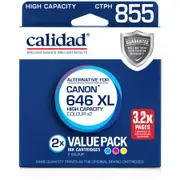 Calidad Canon 646 XL Colour Twin Pack