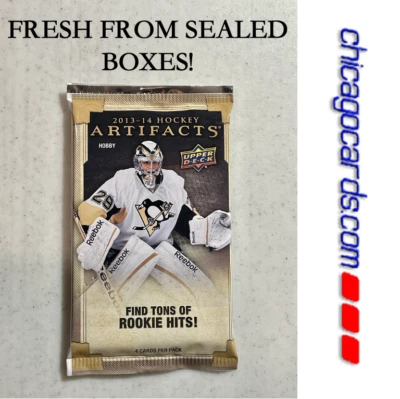 2013-14 Upper Deck Artifacts Hockey HOBBY Pack(MacKinnon RC Wayne Gretzky AUTO)?