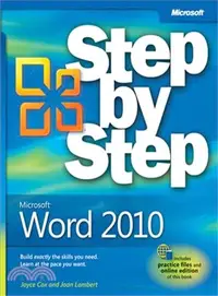 在飛比找三民網路書店優惠-Microsoft Word 2010 Step by St