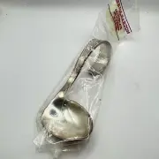Reed and Barton Curved Baby Children Spoon Looped Handle Silver Plated Vintage