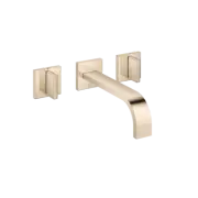 Dornbracht MEM Wall-mounted basin mixer w.out pop-up waste Champagne 36712782-47