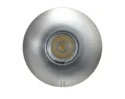 Hunza LED Floor Lite Spot Copper/Stainless Steel