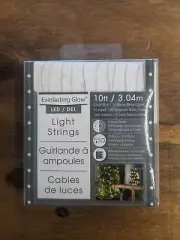 Gerson 38626 LED Patio Light Set With Timer, White Micro, 10.7-Ft. (c18)