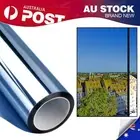 50x300cm Self-adhesive Window Tint One Way Mirror Film Heat UV Reject Cost Save