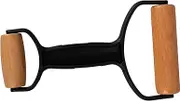 UTHCLO Dual Ends Pastry Roller Pin Convenient Baking Tool for Pizza Crusts Cookies Comfortable Grip Design for Novice Experienced Bakers