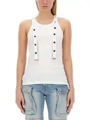 [The Attico] The Attico-Jersey Tank Top-Donna 40
