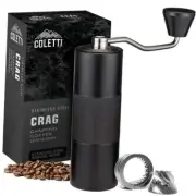 Crag Hand Coffee Grinder — CNC Manual Coffee Grinder — Camping Coffee