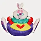 Rare Vintage Disney Alice In Wonderland White Rabbit Cookie Jar New