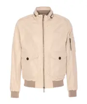 Moorer Aiden Zip-Up Jacket IT48 Nude