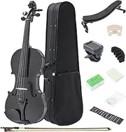 [FDT&ENJOY] Violin for Beginners Adults,4/4 Violin Acoustic Violins, Beginner Kit For Student Include Violin Case, Violin Rosin, Violin Bow, Violin Bridge, Violin Strings, Violin Shoulder Rest