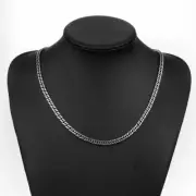 24" Mens Womens 316L Stainless Steel 7mm Cuban Link Chain Necklace #DN07