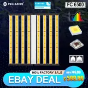 PHLIZON FC6500 640W LED Grow Light Full Spectrum Foldable Commercial Greenhouse
