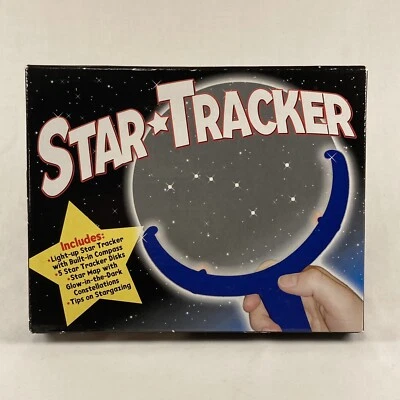 Becker Mayer Star Tracker Educational Astronomy Toy Light-up Disks Star Maps