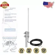 4dBi Lora Antenna with 10ft Ultra Low Loss Cable for Improved Helium Mining