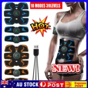 EMS Stomach Muscle Trainer Abdominal Muscle Stimulator Electric FitneHQ Wireless