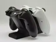 Microsoft Xbox 360 Dual Controller Holder Double Gamepad Stand Twin Game Rack