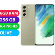 Samsung Galaxy S21 FE 5G (256GB, Olive) Australian Stock - As New