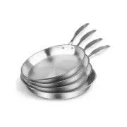 SOGA 4X Stainless Steel Fry Pan Induction Skillet