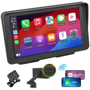 7" Car Radio IOS/Andriod Carplay Car Stereo Touch Screen+Camera Bluetooth Radio