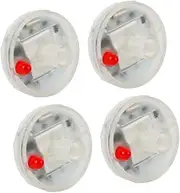 YOSADIER 4pcs Solar Led Tire Lights Car Wheel Decoration Flash Modes Easy Installation for Night Safety Strobe Lamps for Cars and Motorcycles