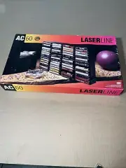 Laserline AC 60 Cassette Tape Black Storage Rack Wall Mountable New