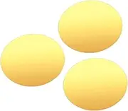 STARTIST 3 Pieces Round Mirrors for Centerpieces for Tables, Candle Plates Round Mirrors Trays for Home Accent Wedding Centerpieces, Gold 30cm