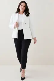 Plus Size Essential Techno Woven Pants