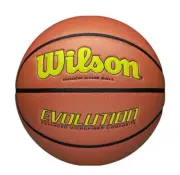 Wilson Evolution Game 29.5 inch Basketball - Yellow