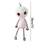 Cute Dazzling Color Long-legged Alien Doll Toy Boy Girl Birthday Gift Plush Doll