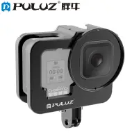 在飛比找露天拍賣優惠-PULUZ 適用於GoPro HERO11黑色金屬保護套狗籠