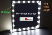 MAKEUP MIRROR LED LIGHT BULB FOR Mirror + DIMMER & UL POWER LEDupdates 9ft