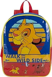 [Disney] Backpack for Kids 15” | Awesome Bookbag for Boys | Padded Straps & Large Zip Compartment Back to School Supplies